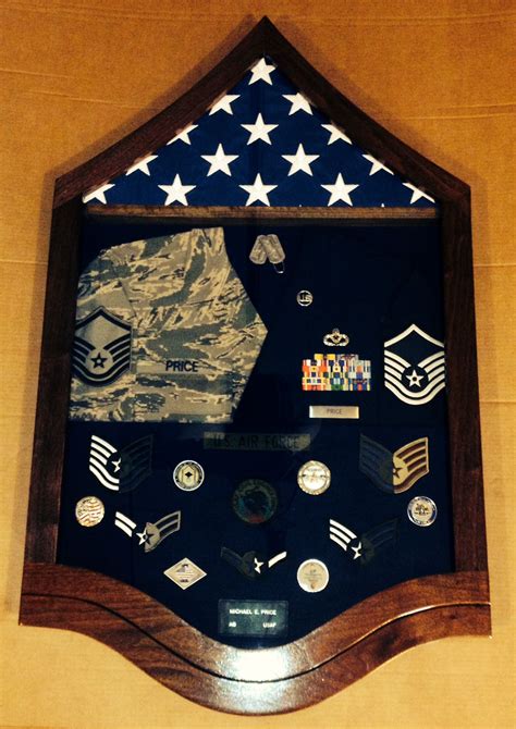 military shadow box template